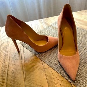 Keke Suede Pump - tuscan rose